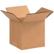 The Packaging Wholesalers 5 x 5 x 5 Cube Cardboard Corrugated Boxes BS050505